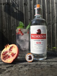 pommegranate and mint